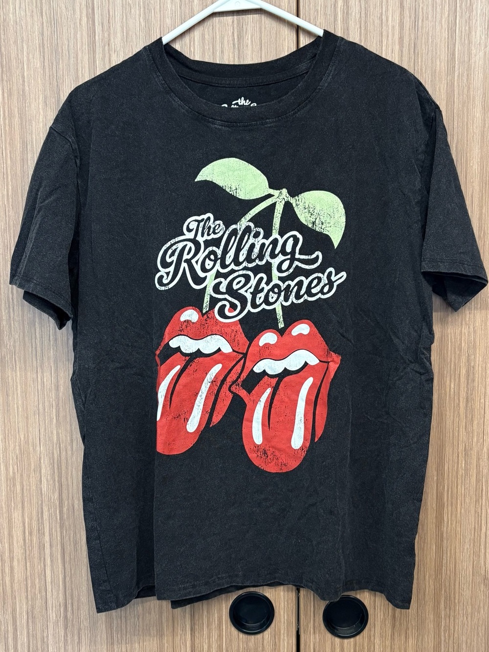 the Rolling Stones Black Oversized Tee